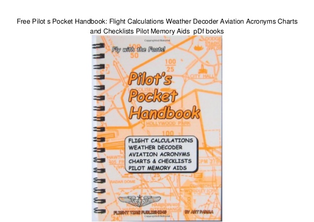 Free pilot operating handbooks